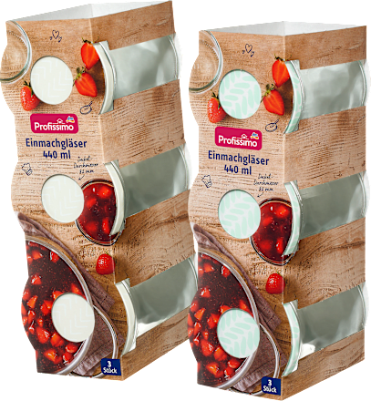 Einmachgläser 440ml Profissimo