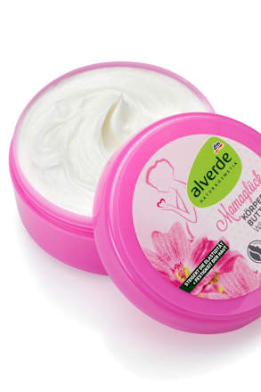 Mamaglück Körperbutter Wilde Malve alverde NATURKOSMETIK