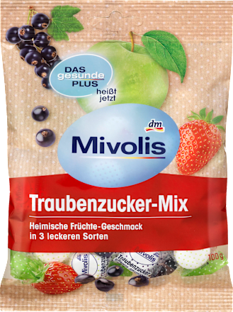 Traubenzucker-Mix Heimische Früche Mivolis