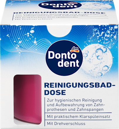 Reinigungsbad-Dose Dontodent