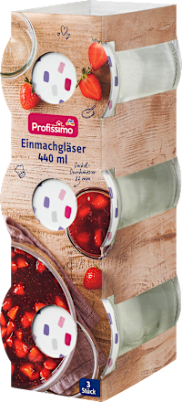 Einmachgläser 440ml Profissimo