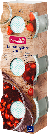 Einmachgläser 230ml Profissimo