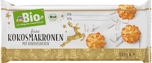 Adventsgebäck, Kokos-Makronen dmBio
