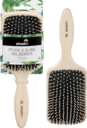 Naturhaarbürste mit Wildschweinborsten ebelin