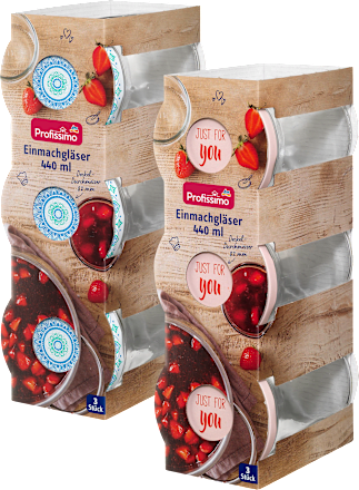 Set staklenki – 3 x 440 ml, više vrsta Profissimo