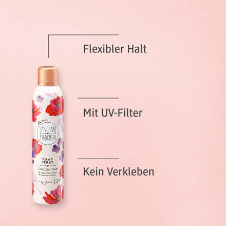 Haarspray Langhaarmädchen