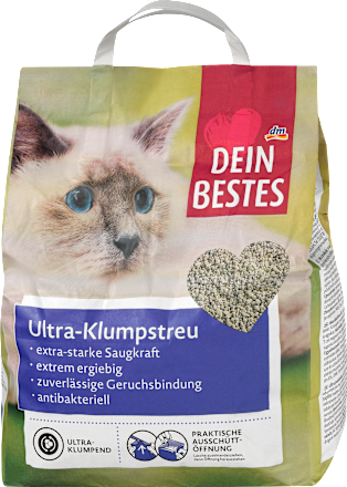 Pijesak za mačke Ultra-Klumpstreu Dein Bestes