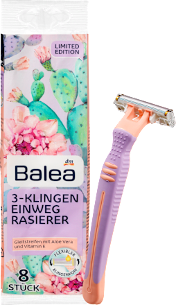 Einwegrasierer 3-Klingen Balea