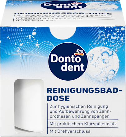 Reinigungsbad-Dose Dontodent