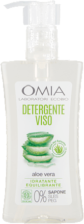 Detergente viso all'aloe vera del Salento OMIA