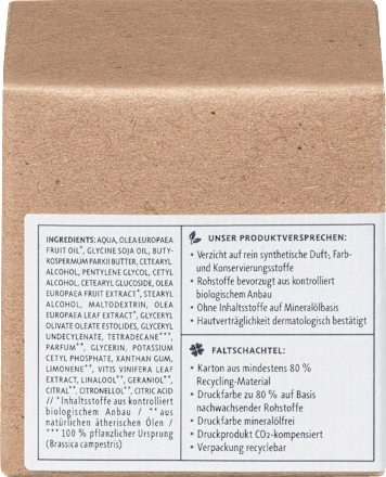 Gesichtscreme Naturschön Olive alverde Naturschön