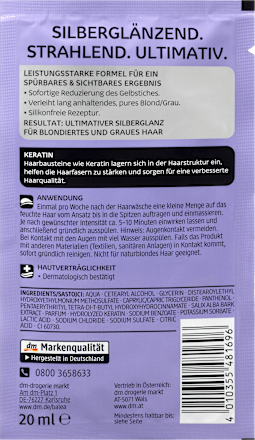 Farbkorrekturcreme Silberglanz Balea PROFESSIONAL