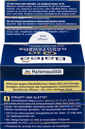 Nachtcreme Q10 Anti-Falten Balea