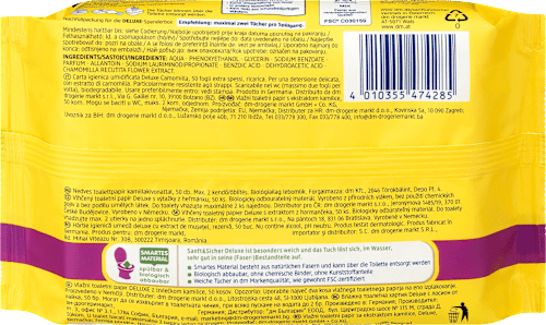feuchtes Toilettenpapier Deluxe Kamille Nachfüllpack Sanft&Sicher