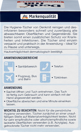 Denkmit Hygiene-Tücher  Denkmit
