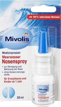 Meerwasser Nasenspray Mivolis