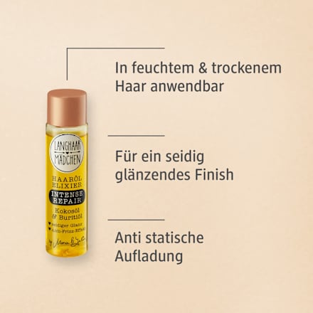 Haaröl Elixier Intense Repair   Langhaarmädchen