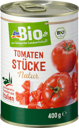 Tomaten, Stücke, natur dmBio