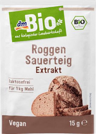 Sauerteig, Roggen Sauerteig Extrakt, gemahlen dmBio