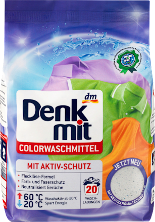 Colorwaschmittel Pulver Denkmit