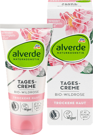 Denný pleťový krém s bio divou ružou alverde NATURKOSMETIK