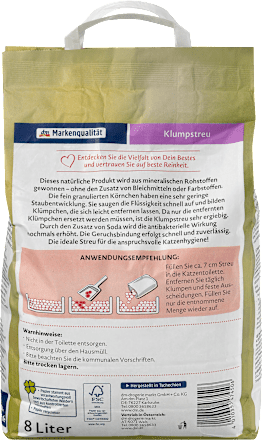 Katzenstreu, Klumpstreu Dein Bestes
