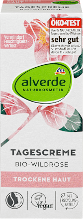 Gesichtscreme Bio-Wildrose alverde NATURKOSMETIK