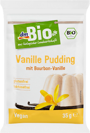 Pudding-Pulver, Vanille, Vanillepudding (3x35g) dmBio