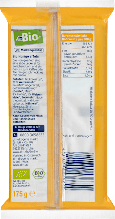 Waffeln, Honig dmBio