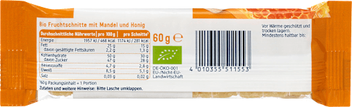 Mandel Honig Schnitte dmBio