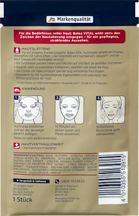 Tuchmaske VITAL  Balea
