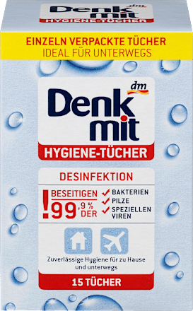 Denkmit Hygiene-Tücher  Denkmit