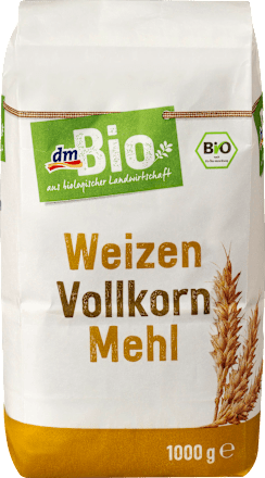 Mehl, Weizen Vollkorn dmBio