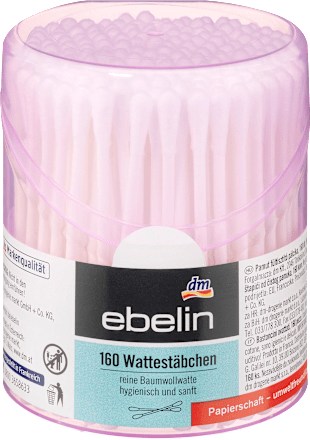 Wattestäbchen Box ebelin