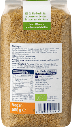 Bulgur dmBio