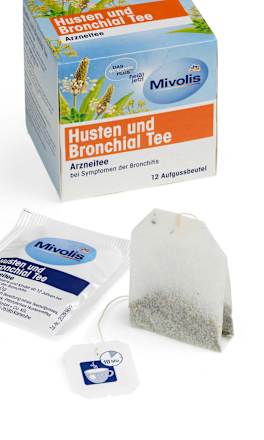 Arznei-Tee, Husten und Bronchial Tee  Mivolis
