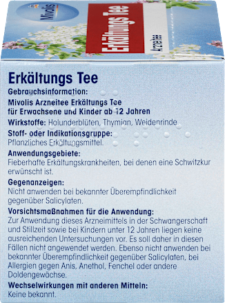 Arznei-Tee, Erkältungstee Mivolis