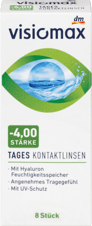 Tageslinse -4,00 VISIOMAX
