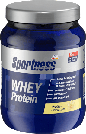 Sportness Whey Protein Pulver, Vanille-Geschmack Sportness