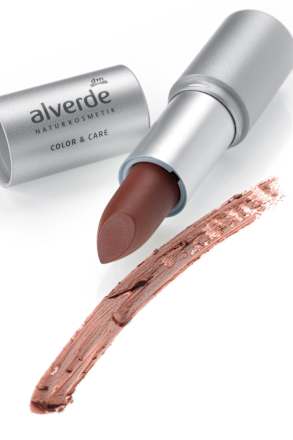 Rdečilo za ustnice Color & Care 27 Brown alverde NATURKOSMETIK