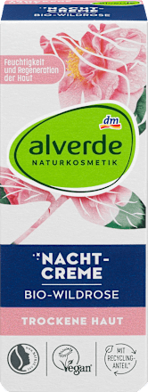 Nachtcreme Bio-Wildrose alverde NATURKOSMETIK