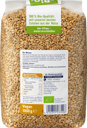 Getreide, Weizen dmBio