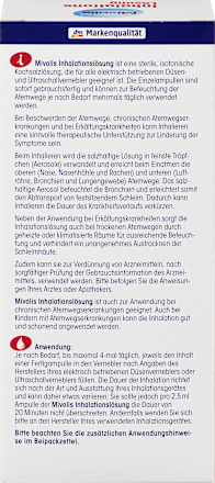 Inhalationslösung, 30 x 2,5 ml Mivolis