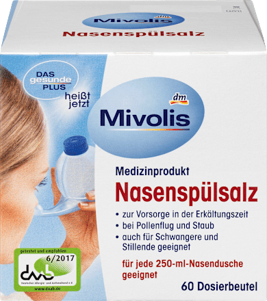 Nasenspülsalz Mivolis