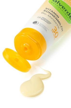 Vitamin Sonnenmilch Bio-Mandarine LSF 30 alverde NATURKOSMETIK