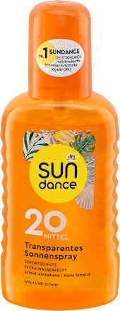 Sonnenspray transparent LSF 20 SUNDANCE
