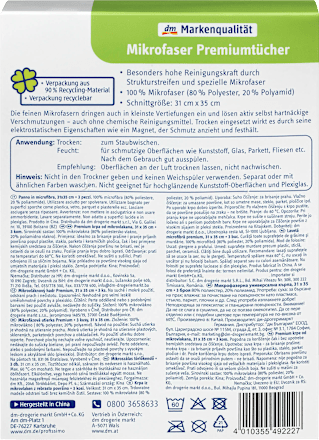 Mikrofaser Premiumtücher Profissimo