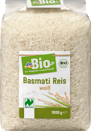 Reis, Basmati-Reis weiß, Naturland dmBio