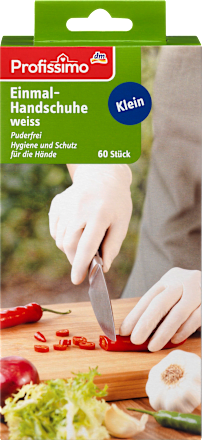Einmalhandschuhe Latex weiß Klein Profissimo