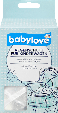 Regenschutz für Kinderwagen babylove